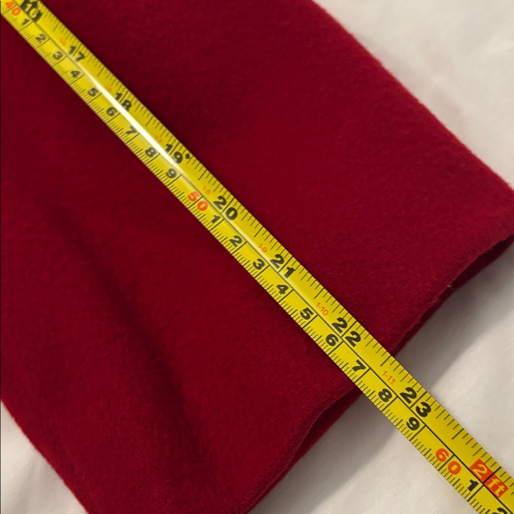 VTG Forecaster of Boston Red double-breasted 100% wool longline coat SZ 18 - Picture 8 of 12
